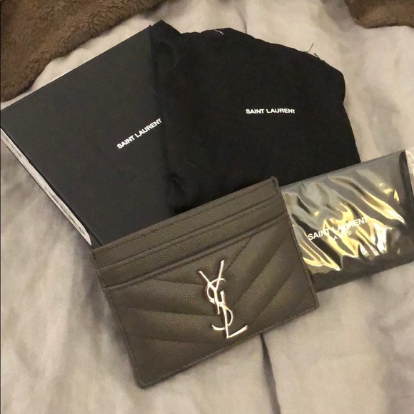 YSL Yves Saint Laurent Card Holder - Picture 5 of 5